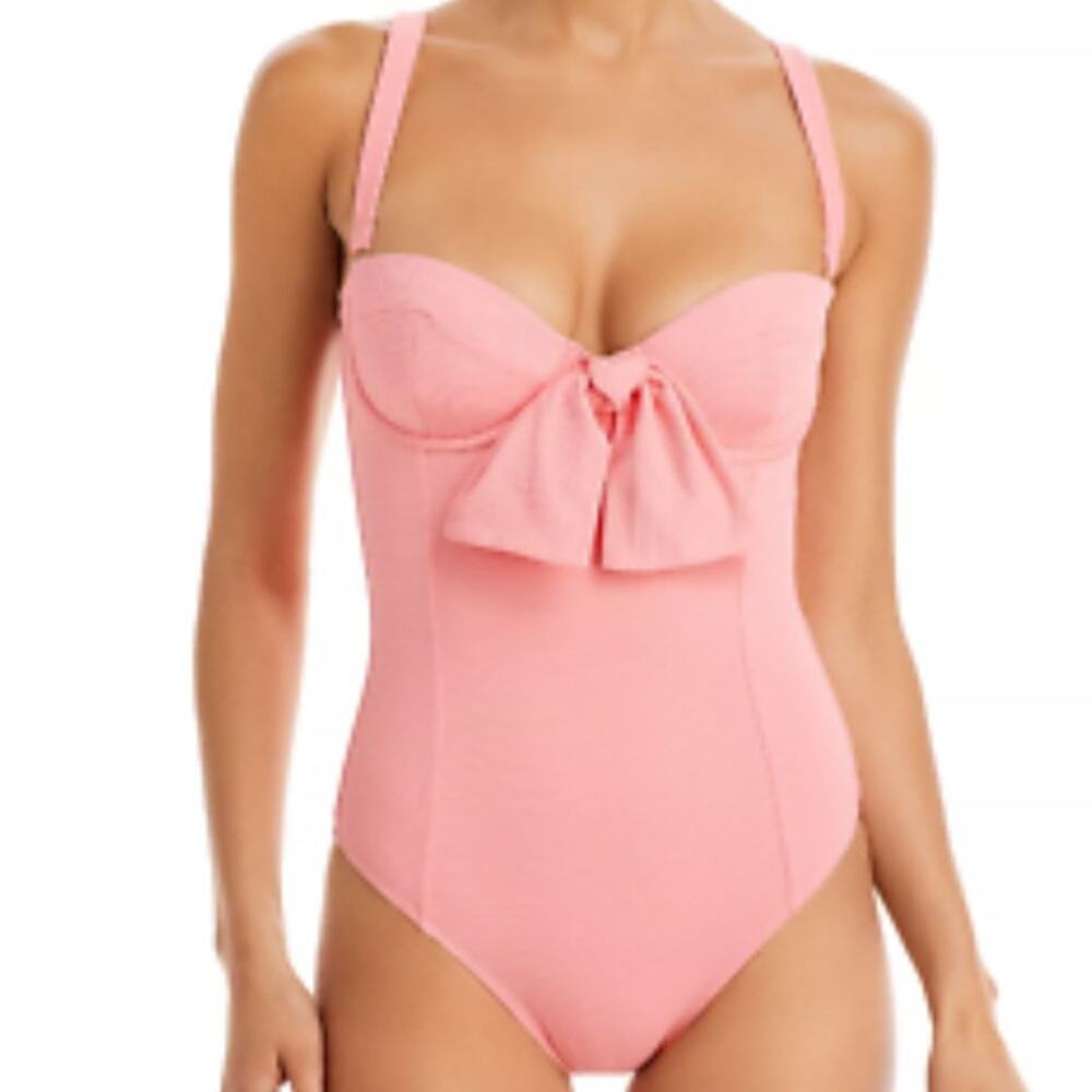 Alexandra Miro Clara Underwire One Piece Swimsuit - Pink Size XS
